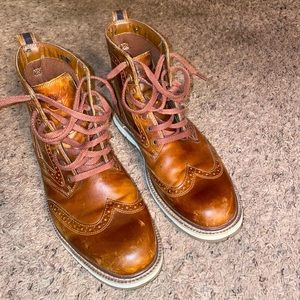 Men’s Timberland Britton Hill winged tip boot.